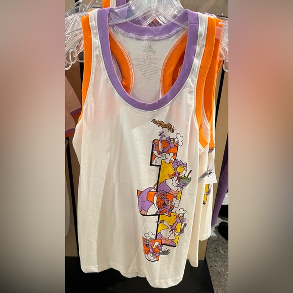 Disney Parks 2025 Epcot Food & Wine Chef Figment Ringer Women’s Tank Top NEW - Picture 1 of 2